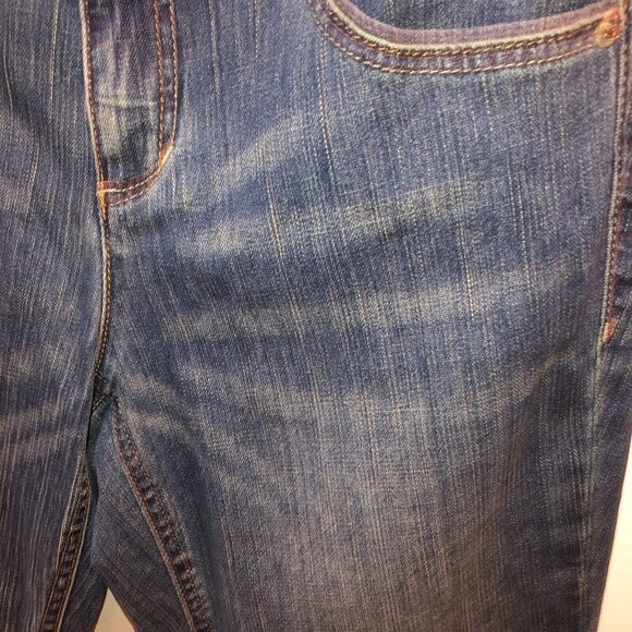 New Tommy Hilfiger Freedom Womens Size 12 Blue Low Rise Boot Cut Leg Denim Jeans - Picture 5 of 14
